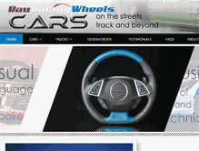 Tablet Screenshot of customsteeringwheels.com